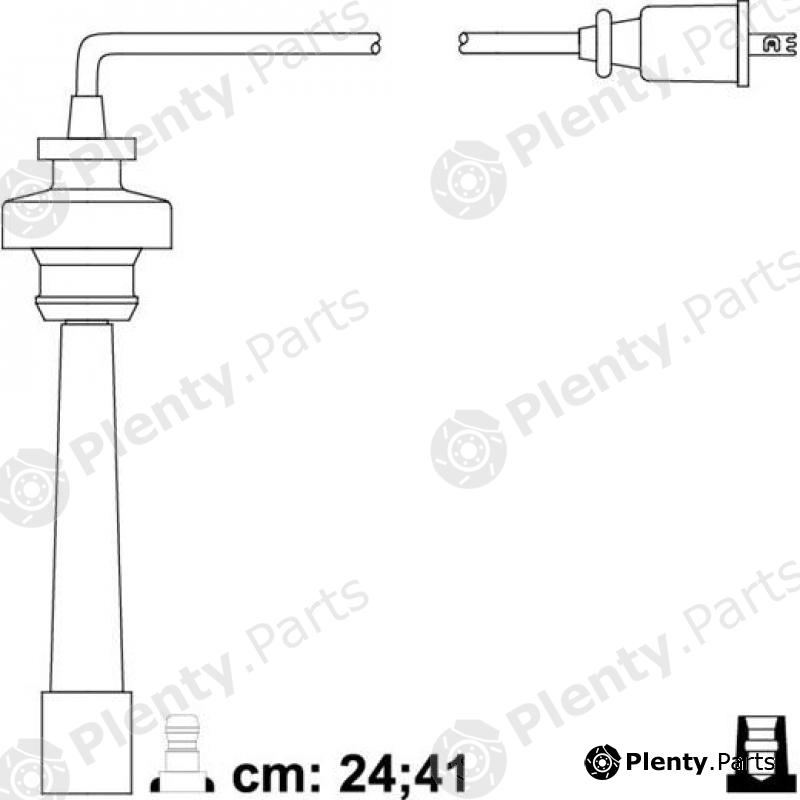  LYNXauto part SPC5517 Ignition Cable Kit