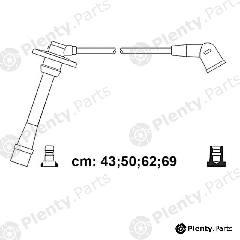  LYNXauto part SPC7550 Ignition Cable Kit