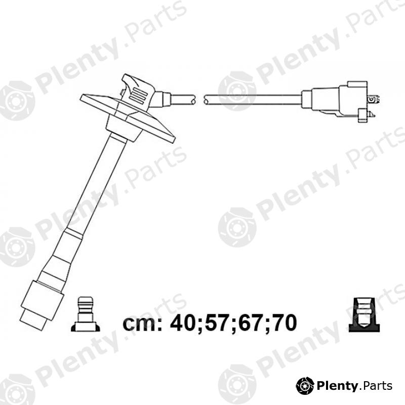  LYNXauto part SPC7561 Ignition Cable Kit