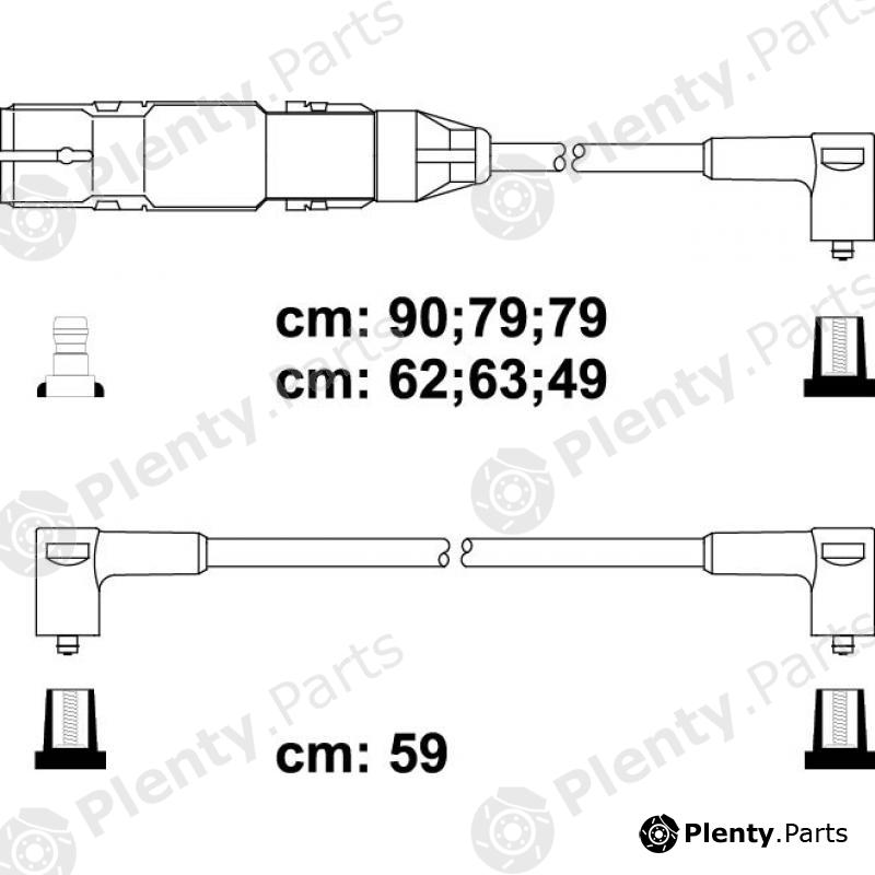  LYNXauto part SPC8016 Ignition Cable Kit