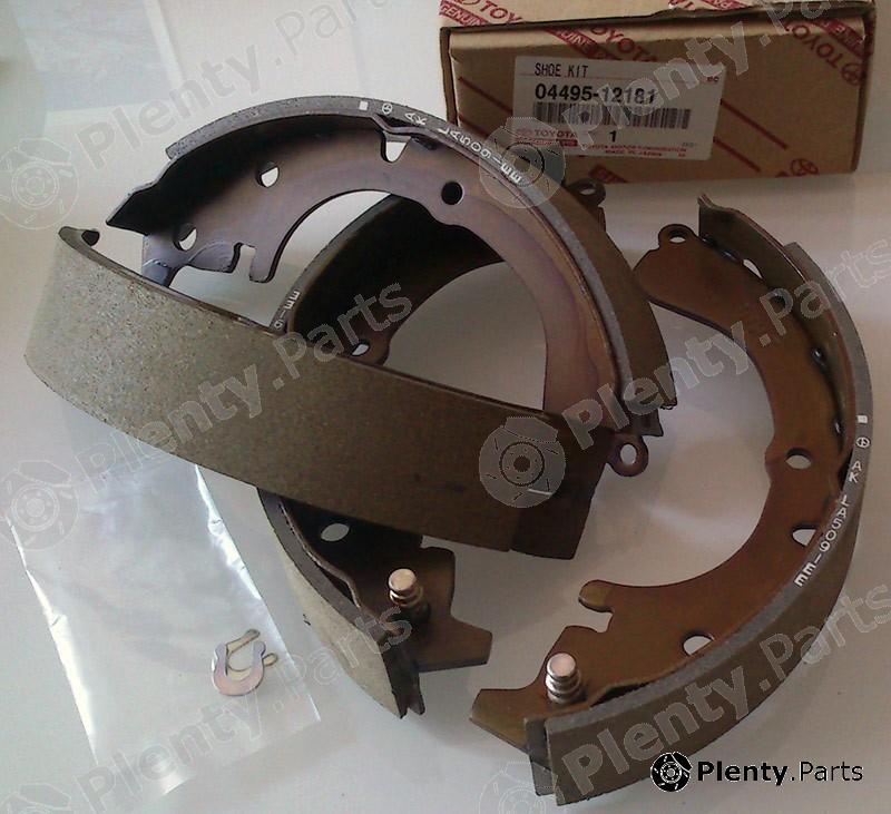 Genuine TOYOTA part 04495-12181 (0449512181) Brake Shoe Set