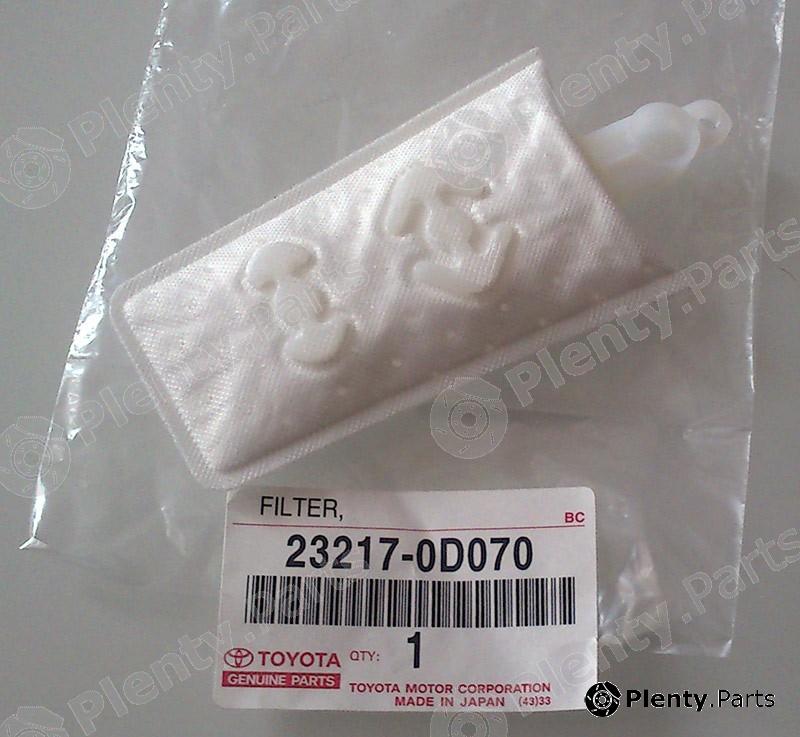 Genuine TOYOTA part 232170D070 Replacement part