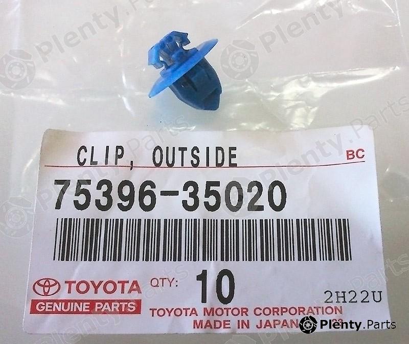 Genuine TOYOTA part 7539635020 Replacement part
