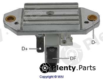  TRANSPO (WAIglobal) part IK401 Voltage Regulator Audi, VW, Ford, Fiat, Seat, MB, Skoda, Lancia