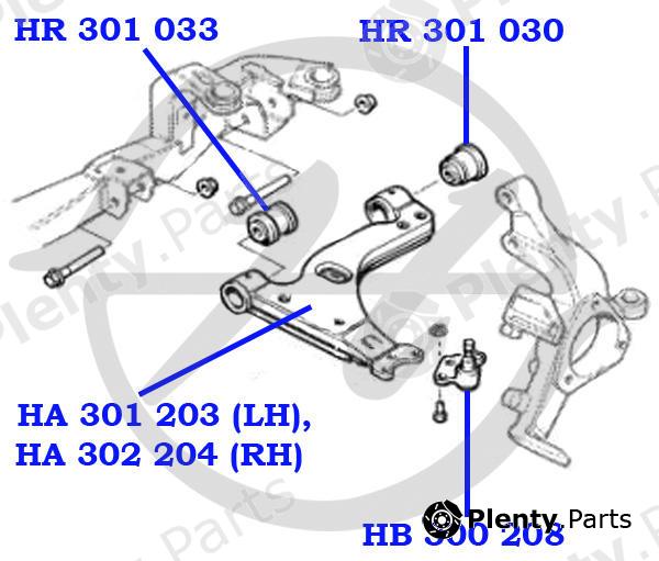  HANSE part HA301203 Replacement part