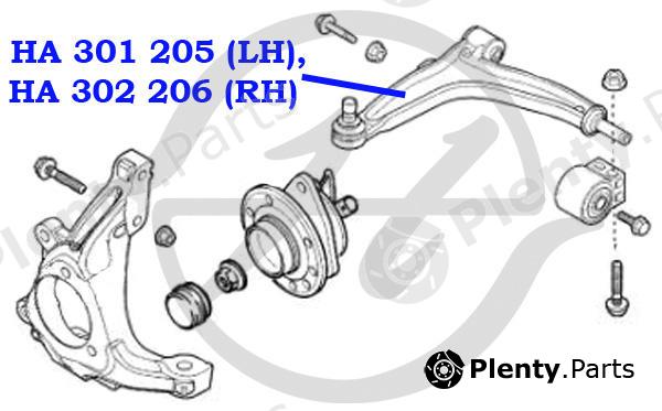  HANSE part HA302206 Replacement part