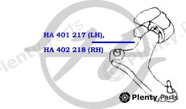  HANSE part HA402218 Replacement part