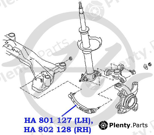  HANSE part HA801127 Replacement part