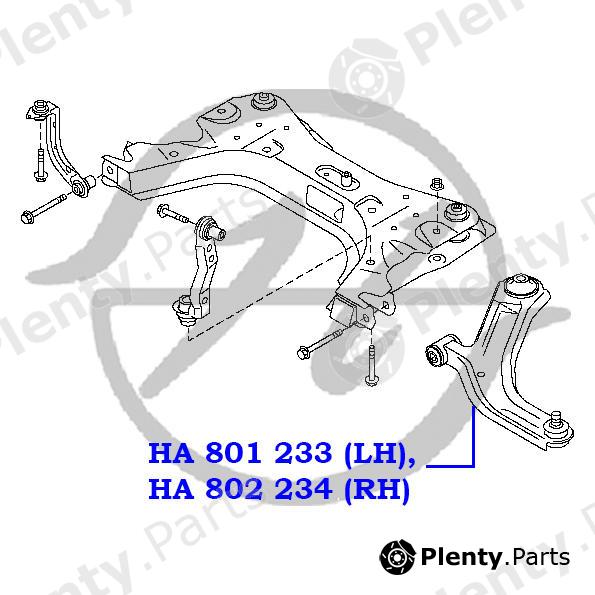 HANSE part HA801233 Replacement part