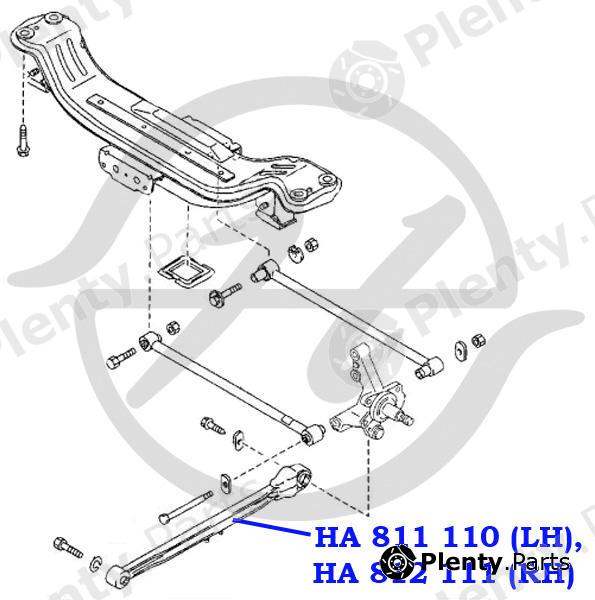  HANSE part HA811110 Replacement part
