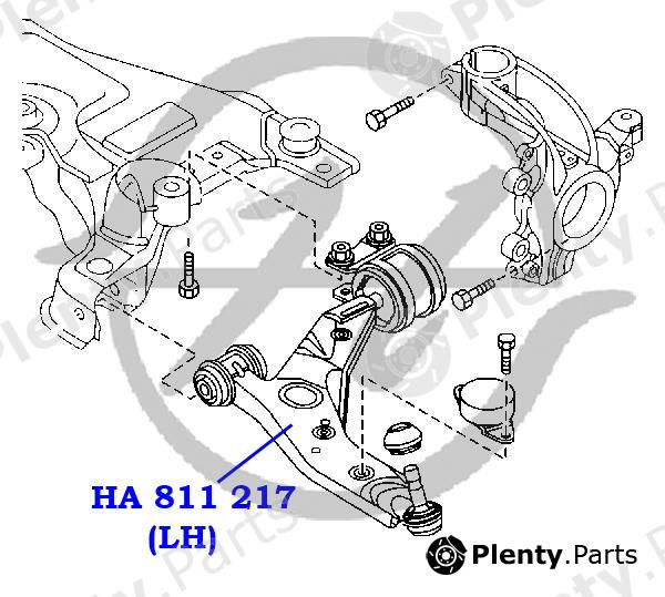  HANSE part HA811217 Replacement part