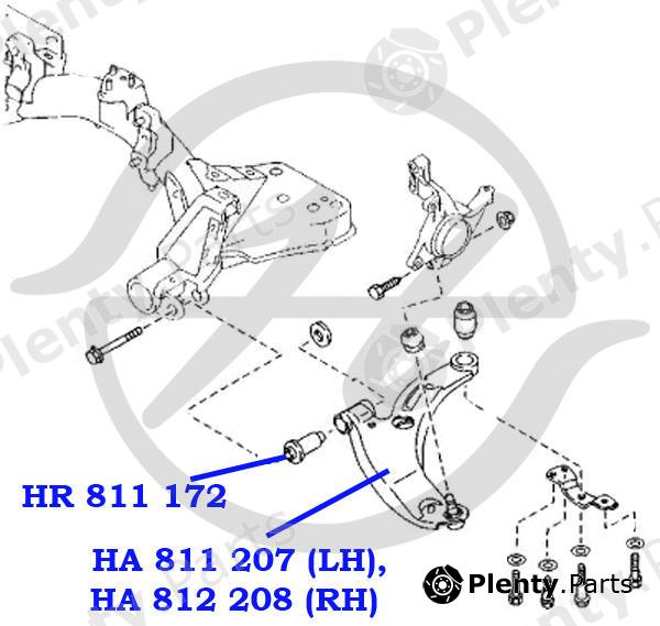  HANSE part HA812208 Replacement part