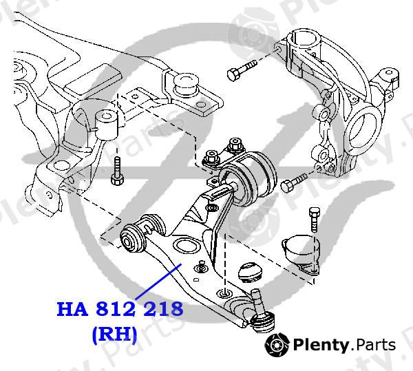  HANSE part HA812218 Replacement part