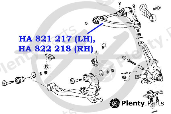  HANSE part HA821217 Replacement part