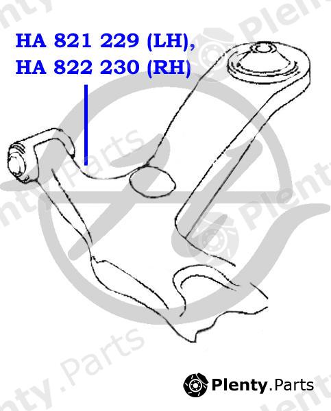  HANSE part HA822230 Replacement part
