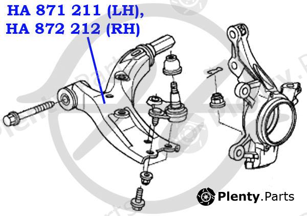  HANSE part HA871211 Replacement part
