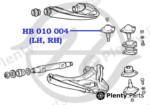 HANSE part HB010004 Replacement part