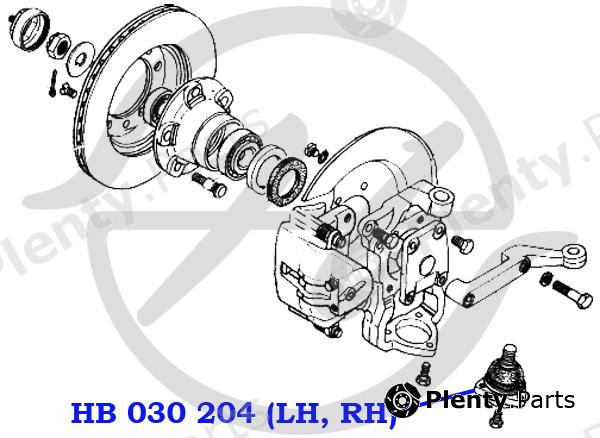  HANSE part HB030204 Replacement part