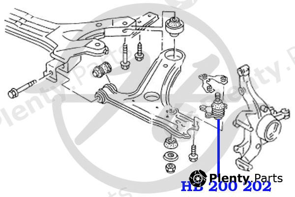  HANSE part HB200202 Replacement part