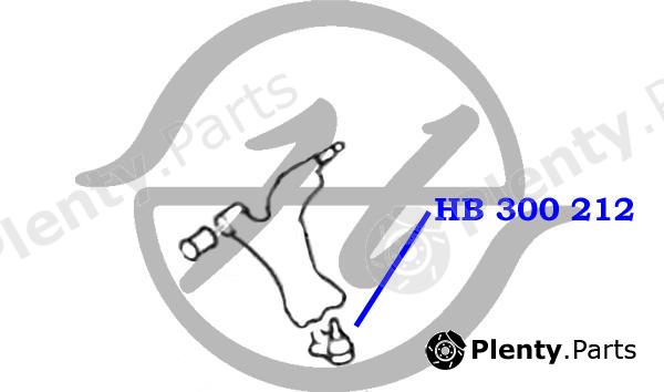  HANSE part HB300212 Replacement part