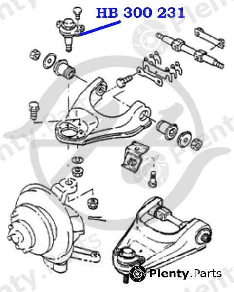  HANSE part HB300231 Replacement part