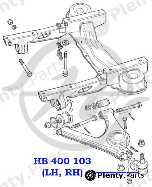 HANSE part HB400103 Ball Joint for Ford Transit