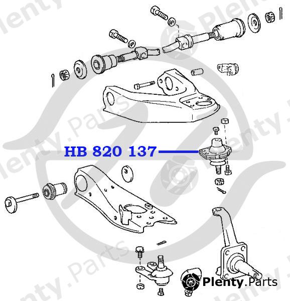  HANSE part HB820137 Replacement part