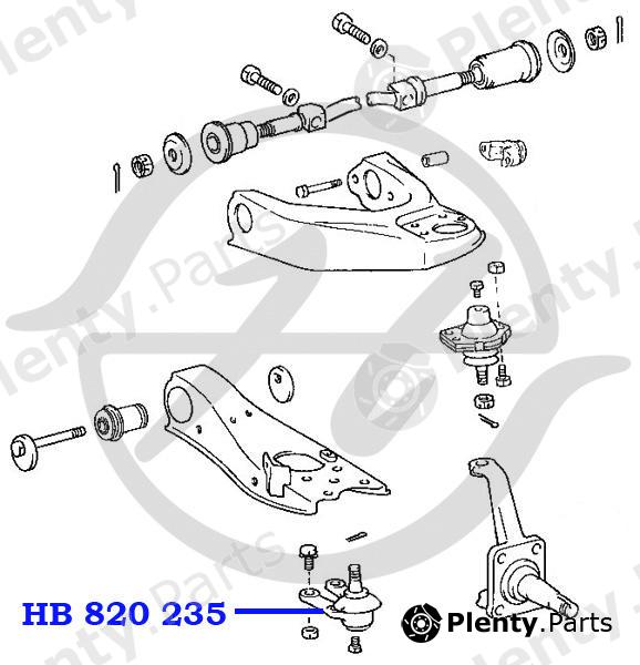  HANSE part HB820235 Replacement part