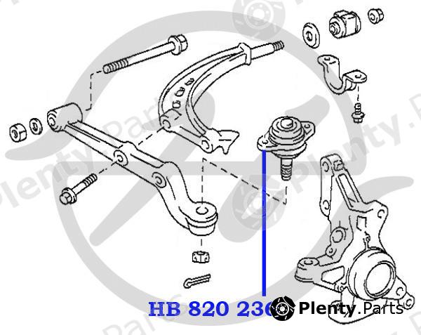  HANSE part HB820236 Replacement part