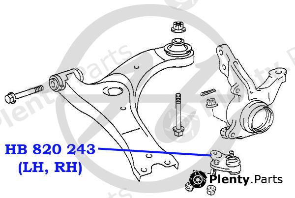  HANSE part HB820243 Replacement part