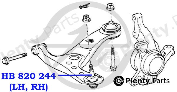  HANSE part HB820244 Replacement part