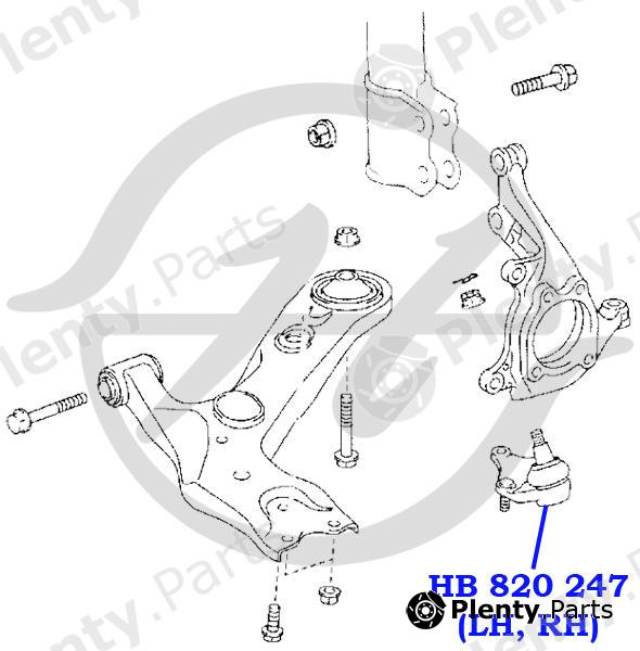 HANSE part HB820247 Replacement part