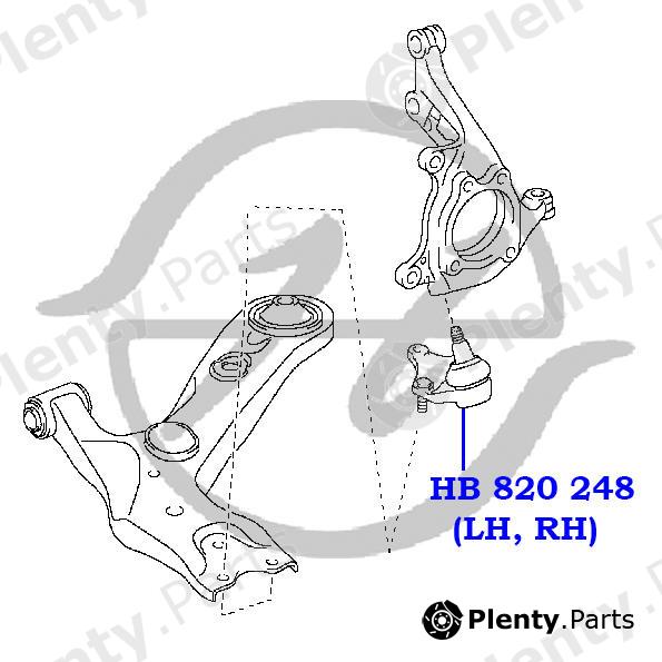  HANSE part HB820248 Replacement part
