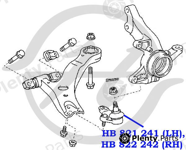  HANSE part HB821241 Replacement part