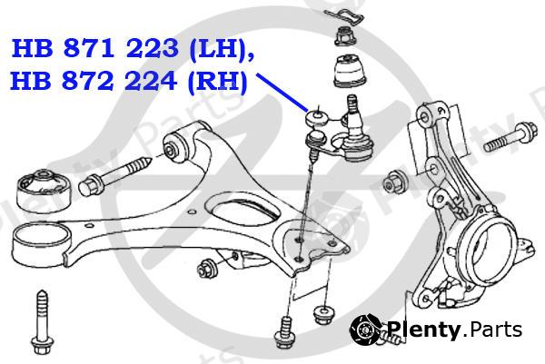  HANSE part HB871223 Replacement part