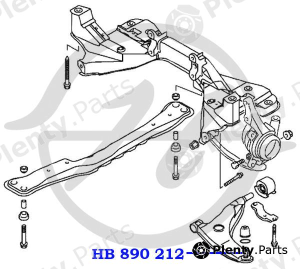  HANSE part HB890212 Replacement part