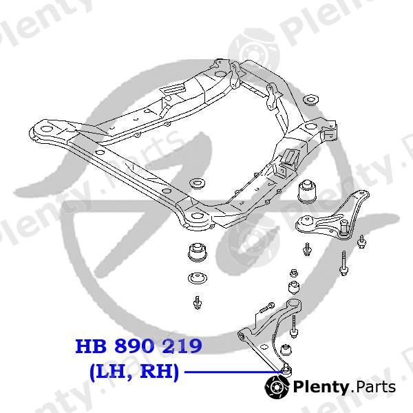  HANSE part HB890219 Replacement part