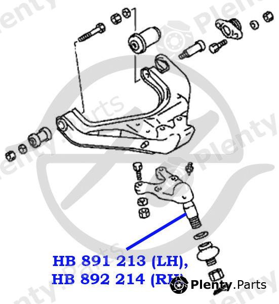  HANSE part HB891213 Replacement part