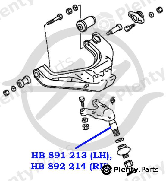  HANSE part HB892214 Replacement part