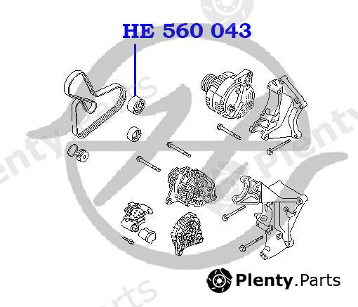  HANSE part HE560043 Replacement part