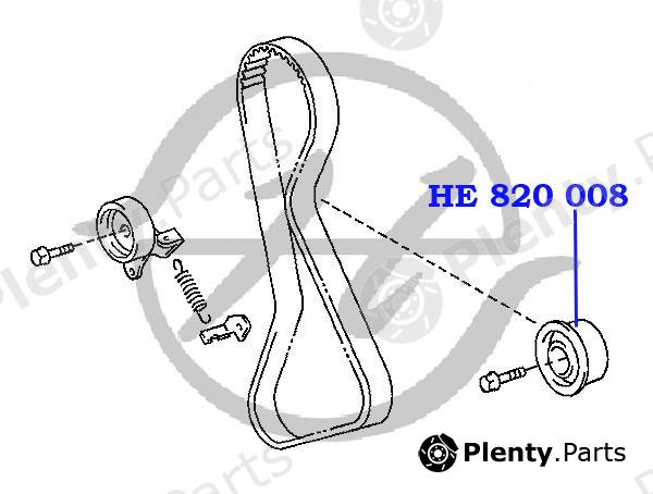  HANSE part HE820008 Replacement part