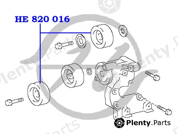  HANSE part HE820016 Replacement part