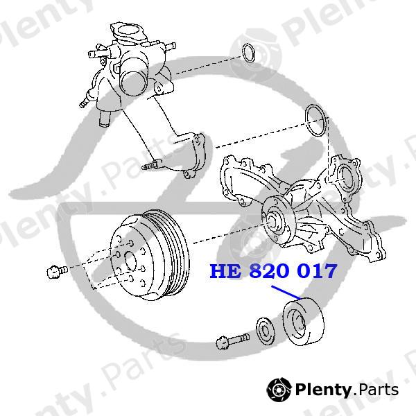  HANSE part HE820017 Replacement part