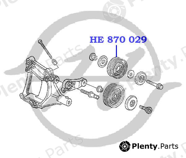  HANSE part HE870029 Replacement part