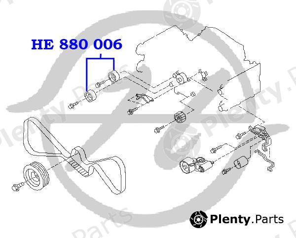  HANSE part HE880006 Replacement part