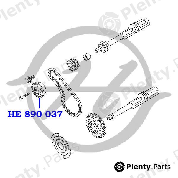  HANSE part HE890037 Replacement part
