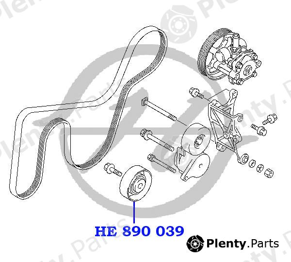  HANSE part HE890039 Replacement part