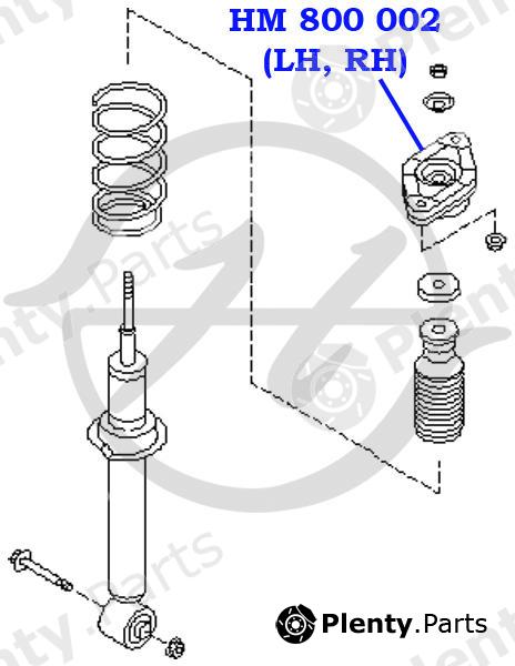  HANSE part HM800002 Replacement part