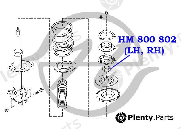  HANSE part HM800802 Replacement part