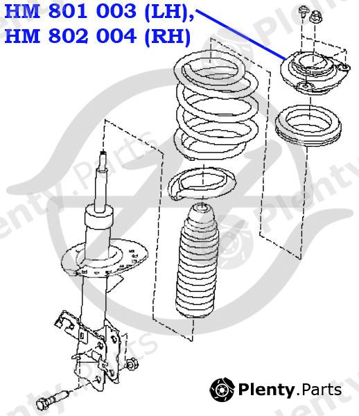  HANSE part HM802004 Replacement part